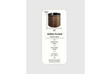 Load image into Gallery viewer, Dynamic Cold Therapy Pacific Cedar Barrel (Marine-Grade 316 Stainless Steel Interior)
