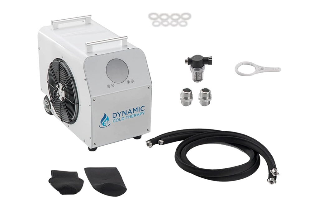 Dynamic Cold Therapy Premier Edition white and gray therapy system with ...