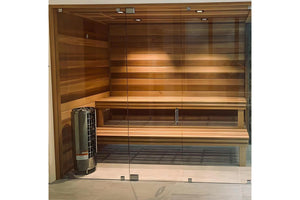 Harvia Cilindro Electric Sauna Heater (Built-In Dial Controls)