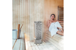 Harvia Cilindro Electric Sauna Heater (Built-In Dial Controls)