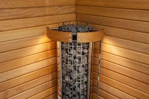 Harvia Cilindro Electric Sauna Heater (Built-In Dial Controls)