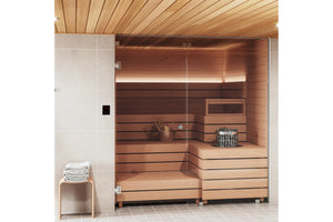 Harvia Cilindro Electric Sauna Heater (Built-In Dial Controls)