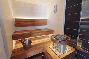 Harvia Cilindro Electric Sauna Heater (Built-In Dial Controls)