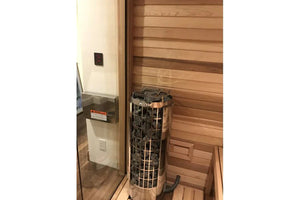 Harvia Cilindro Electric Sauna Heater (Built-In Dial Controls)