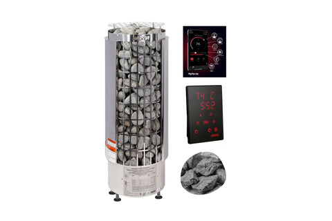 Harvia Cilindro Sauna Heater Package