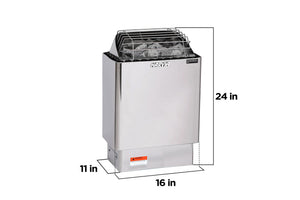 Harvia KIP Electric Sauna Heater (Built-In Dial Controls)
