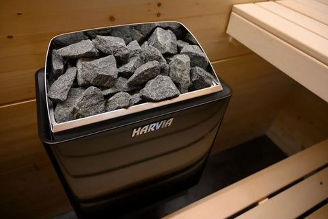 Harvia KIP Electric Sauna Heater (Black Steel)