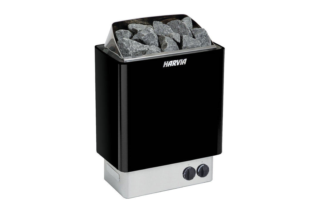 Harvia KIP Electric Sauna Heater (Black Steel)