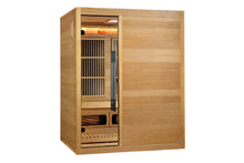 Load image into Gallery viewer, Golden Designs 2025 &quot;Soria&quot; 3-Person Hybrid Sauna (Indoor/Full Spectrum/Harvia Stove)
