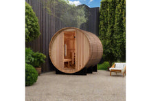 Load image into Gallery viewer, Golden Designs &quot;Arosa&quot; 4 Person Barrel Traditional Sauna
