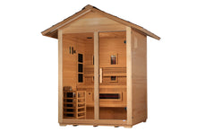 Load image into Gallery viewer, Golden Designs &quot;Carinthia&quot; 3-Person Hybrid Outdoor Sauna
