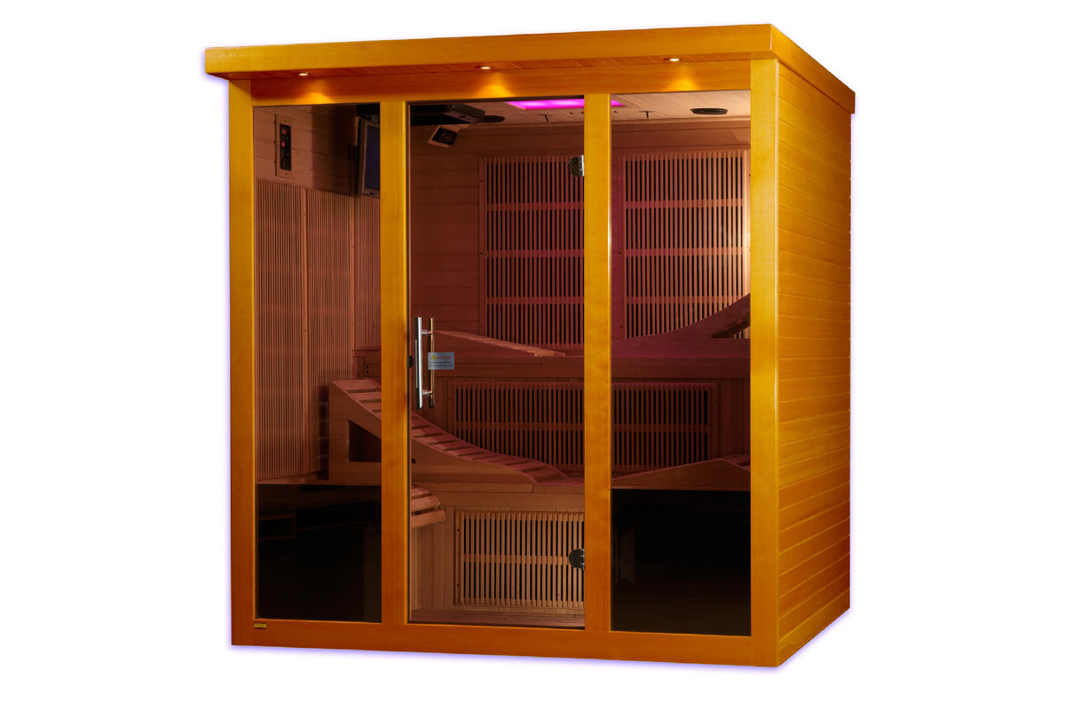 Golden Designs Dynamic Ultra Low EMF Far Infrared Sauna 360 Fitness