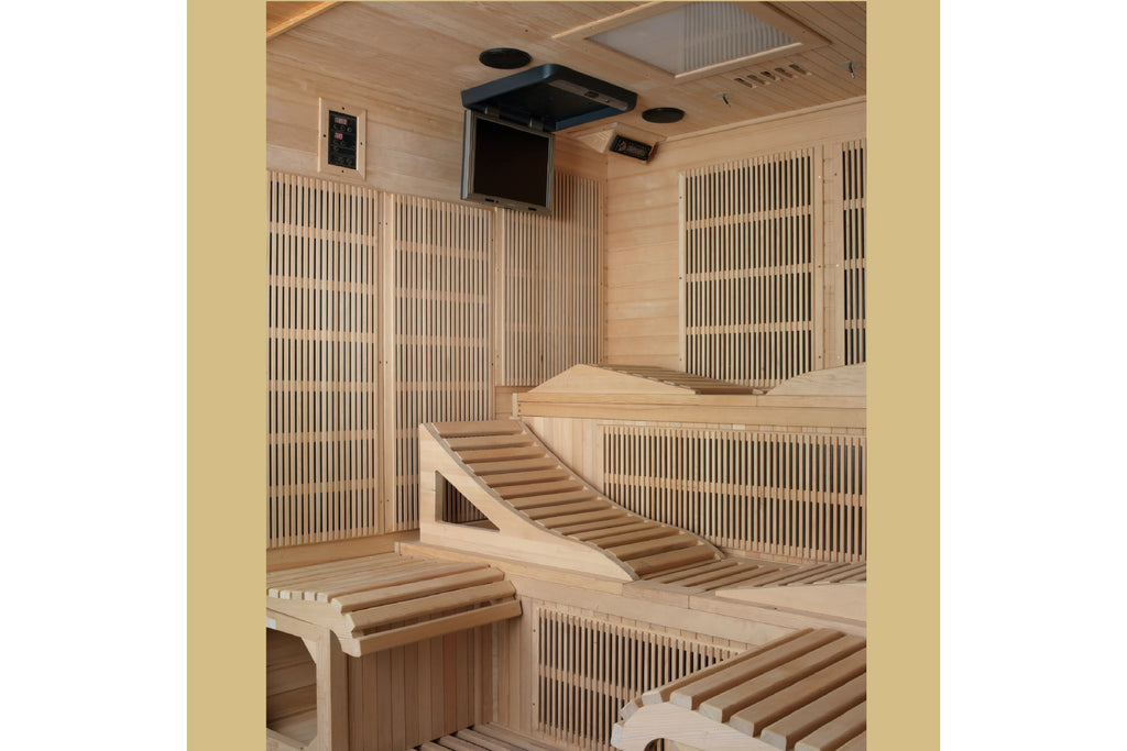 Dynamic "Monaco Elite " 6-Person Ultra Low EMF Far Infrared Sauna