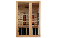 Load image into Gallery viewer, Golden Designs &quot;Serena&quot; 2 Person Low EMF FAR IR Sauna (2026 Edition) (🪂NEW ITEM)
