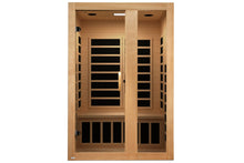 Load image into Gallery viewer, Golden Designs &quot;Serena&quot; 2 Person Low EMF FAR IR Sauna (2026 Edition) (🪂NEW ITEM)

