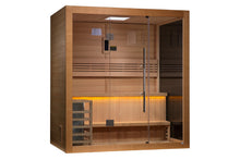 Load image into Gallery viewer, Golden Designs &quot;Forssa Edition&quot; 3-4 Person Outdoor/Indoor Traditional Sauna
