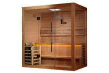 Load image into Gallery viewer, Golden Designs &quot;Forssa Edition&quot; 3-4 Person Outdoor/Indoor Traditional Sauna
