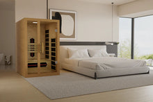 Load image into Gallery viewer, Golden Designs &quot;Gracia&quot; 1-2 Person Ultra Low EMF FAR IR Sauna (2026 Edition) (🪂NEW ITEM)

