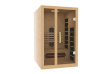 Load image into Gallery viewer, Golden Designs &quot;Gracia&quot; 1-2 Person Ultra Low EMF FAR IR Sauna (2026 Edition) (🪂NEW ITEM)

