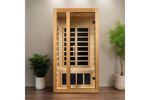 Golden Designs "Gracia" 1-2 Person Low EMF FAR Infrared Sauna