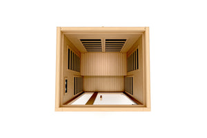 Golden Designs "Gracia" 1-2 Person Ultra Low EMF FAR IR Sauna (2026 Edition) (🪂NEW ITEM)