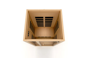 Golden Designs "Gracia" 1-2 Person Ultra Low EMF FAR IR Sauna (2026 Edition) (🪂NEW ITEM)