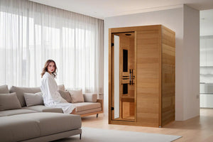 Golden Designs "Lucca" 2 Person Low EMF FAR IR Sauna (2026 Edition) (🪂NEW ITEM)