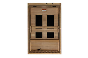 Golden Designs "Lucca" 2 Person Low EMF FAR IR Sauna (2026 Edition) (🪂NEW ITEM)
