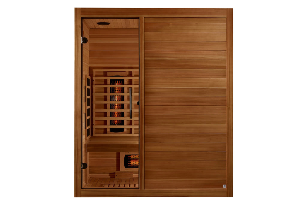 Maxxus S-Line 3-Person Full Spectrum Infrared Sauna (💥MEMORIAL SALE)