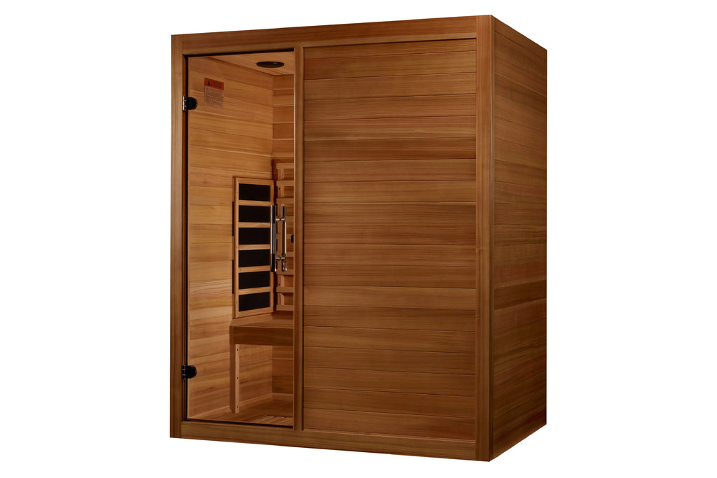 Maxxus S-Line 3-Person Full Spectrum Infrared Sauna (💥MEMORIAL SALE)