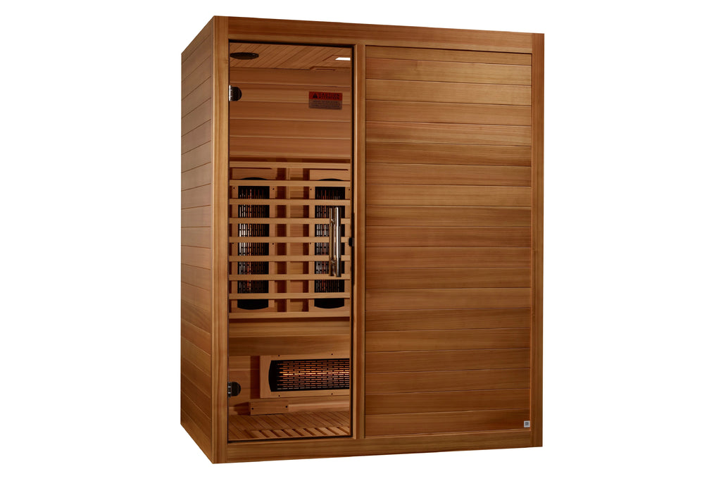 Maxxus S-Line 3-Person Full Spectrum Infrared Sauna (💥MEMORIAL SALE)