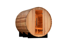 Load image into Gallery viewer, Golden Designs &quot;Uppsala&quot; 4 Person Barrel Traditional Steam Sauna
