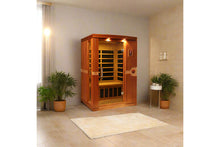 Load image into Gallery viewer, Golden Designs &quot;Venice Elite&quot; 2-Person Ultra Low EMF FAR Infrared Sauna (Wheelchair Accessible)
