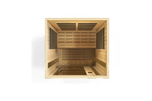 Golden Designs "Vittoria" 2 Person Low EMF FAR Infrared Sauna