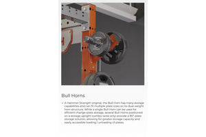 Hammer Strength Bull Horns Rack Attachment