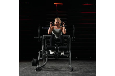 Hammer Strength Plate-Loaded Abdominal Oblique Crunch