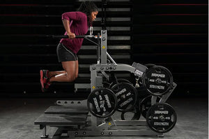 Hammer Strength Plate-Loaded Belt Squat Machine