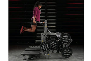 Hammer Strength Plate-Loaded Belt Squat Machine