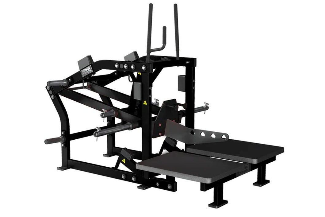 Hammer Strength Plate-Loaded Belt Squat Machine