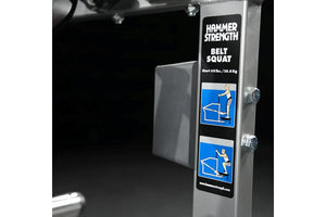 Hammer Strength Plate-Loaded Belt Squat Machine