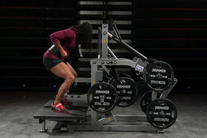 Hammer Strength Plate-Loaded Belt Squat Machine