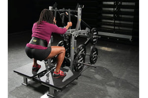 Hammer Strength Plate-Loaded Belt Squat Machine