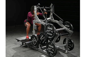 Hammer Strength Plate-Loaded Belt Squat Machine