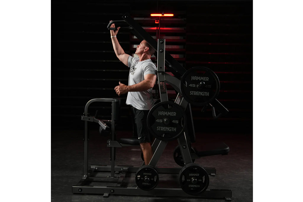 Hammer Strength Plate-Loaded Iso-Lateral Chest/Back Machine
