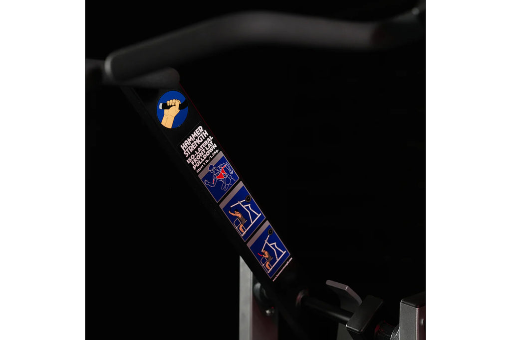 Hammer Strength Plate-Loaded Iso-Lateral Front Lat Pulldown