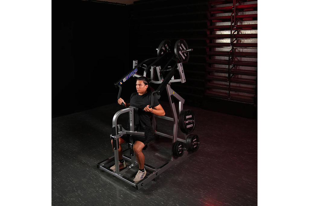 Hammer Strength Plate-Loaded Iso-Lateral Front Lat Pulldown
