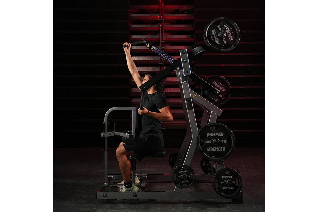 Hammer Strength Plate-Loaded Iso-Lateral Front Lat Pulldown