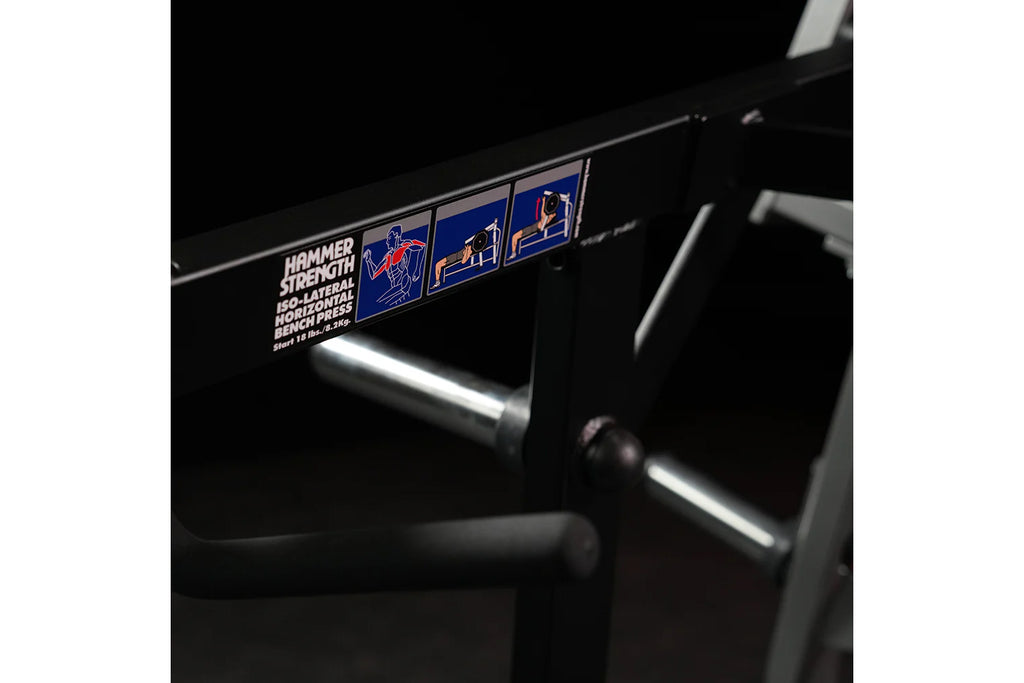 Hammer Strength Plate-Loaded Iso-Lateral Horizontal Bench Press