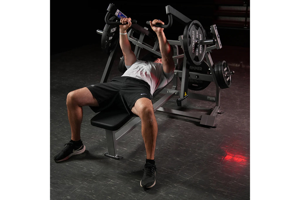 Hammer Strength Plate-Loaded Iso-Lateral Horizontal Bench Press