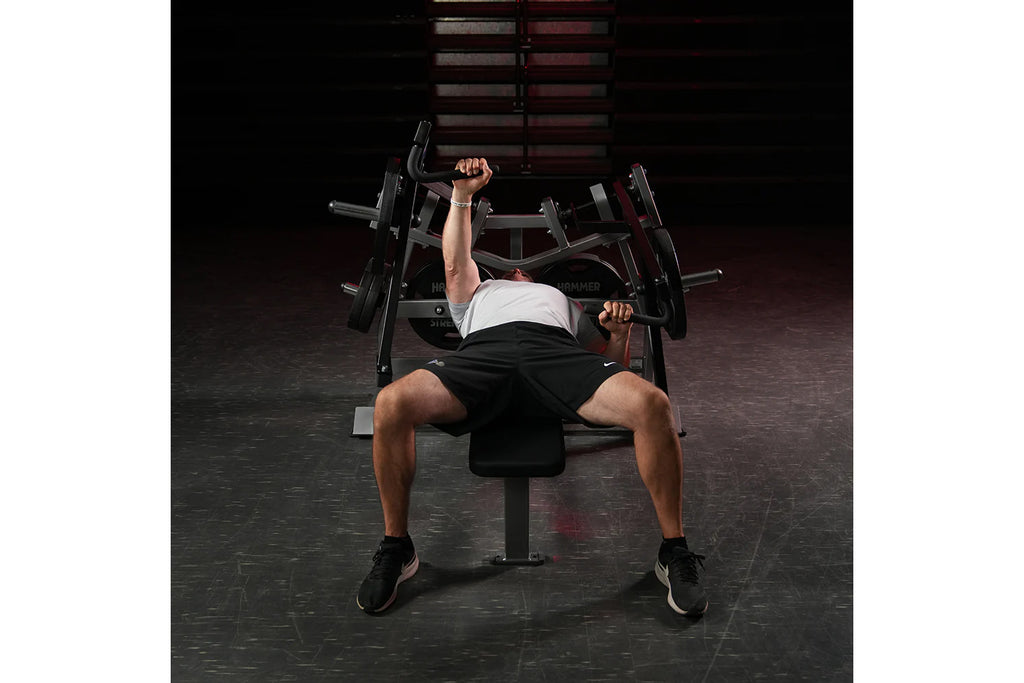 Hammer Strength Plate-Loaded Iso-Lateral Horizontal Bench Press